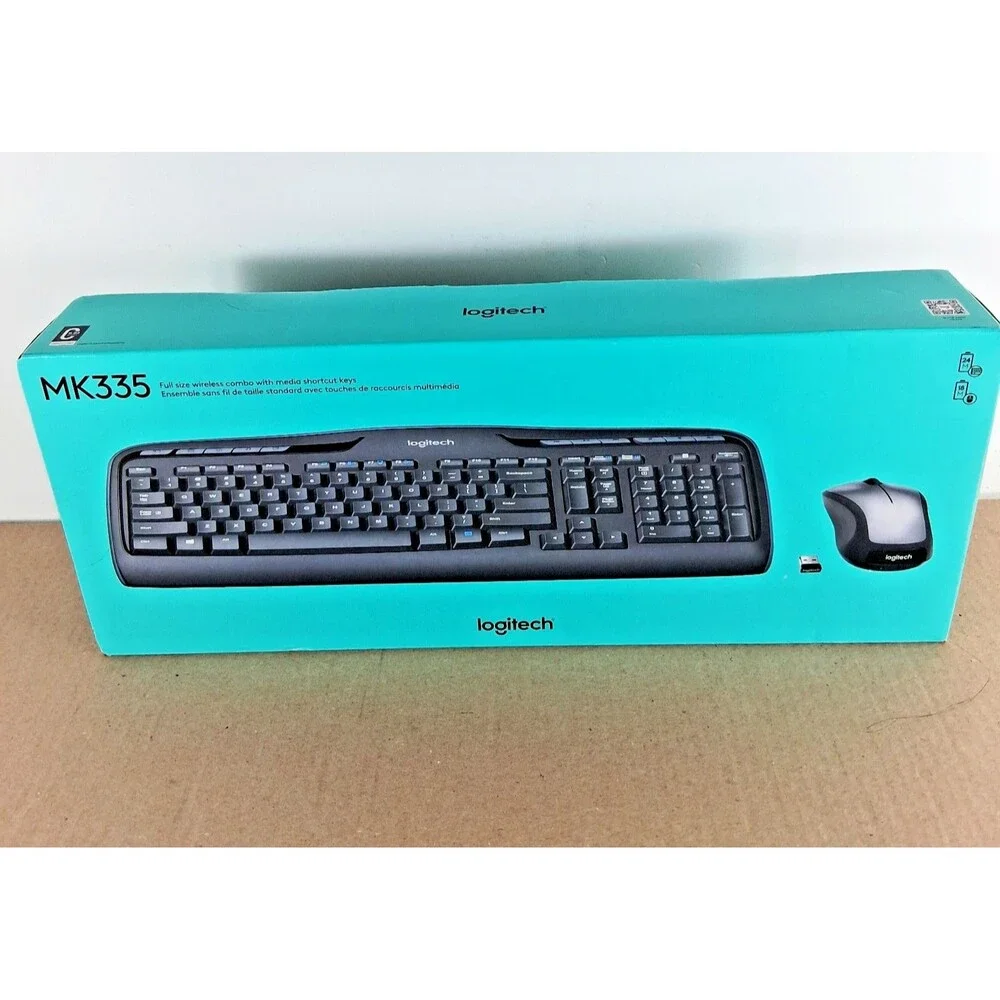 Logitech MK335 Wireless Keyboard & Mouse Combo